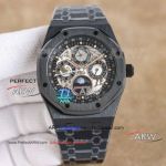 Replica Audemars Piguet Royal Oak Black Steel Swiss Automatic Men's Watch 41mm 